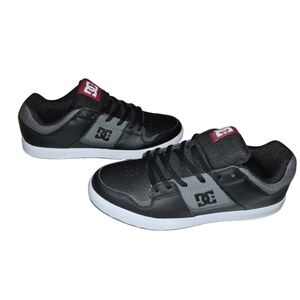 DC MEN'S Black and Gray Sneakers